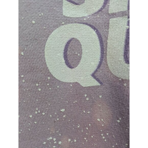 Wildfox Space Queen Purple Splatter Print Sweatshirt Cotton Blend Size XS - Picture 3 of 9